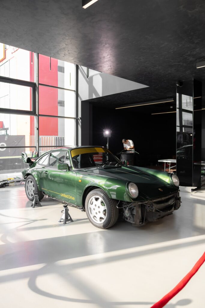 RWB Romania x United Drive, Porsche 911 build in showroom, September 2026