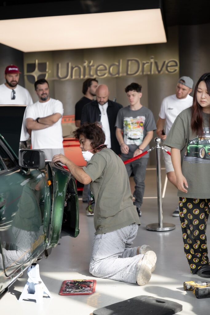 RWB Romania x United Drive, Porsche 911 build in showroom, September 2026