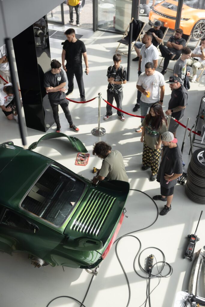RWB Romania x United Drive, Porsche 911 build in showroom, September 2026