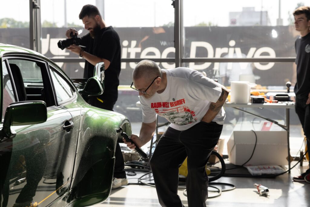 RWB Romania x United Drive, Porsche 911 build in showroom, September 2026