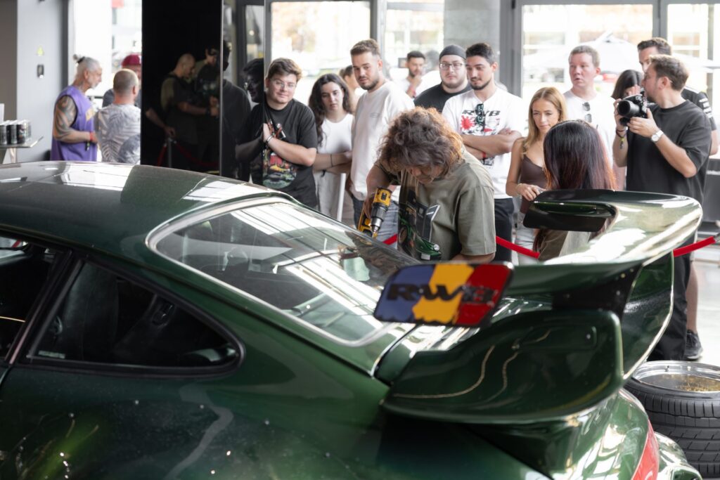 RWB Romania x United Drive, Porsche 911 build in showroom, September 2026