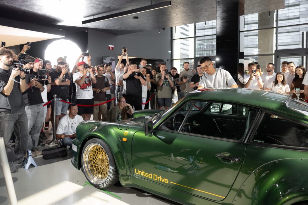 RWB România x United Drive, build Porsche 911 în showroom, septembrie 2026