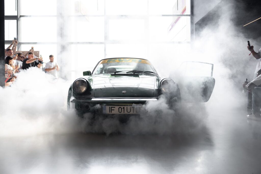 RWB Romania x United Drive, Porsche 911 build in showroom, September 2026