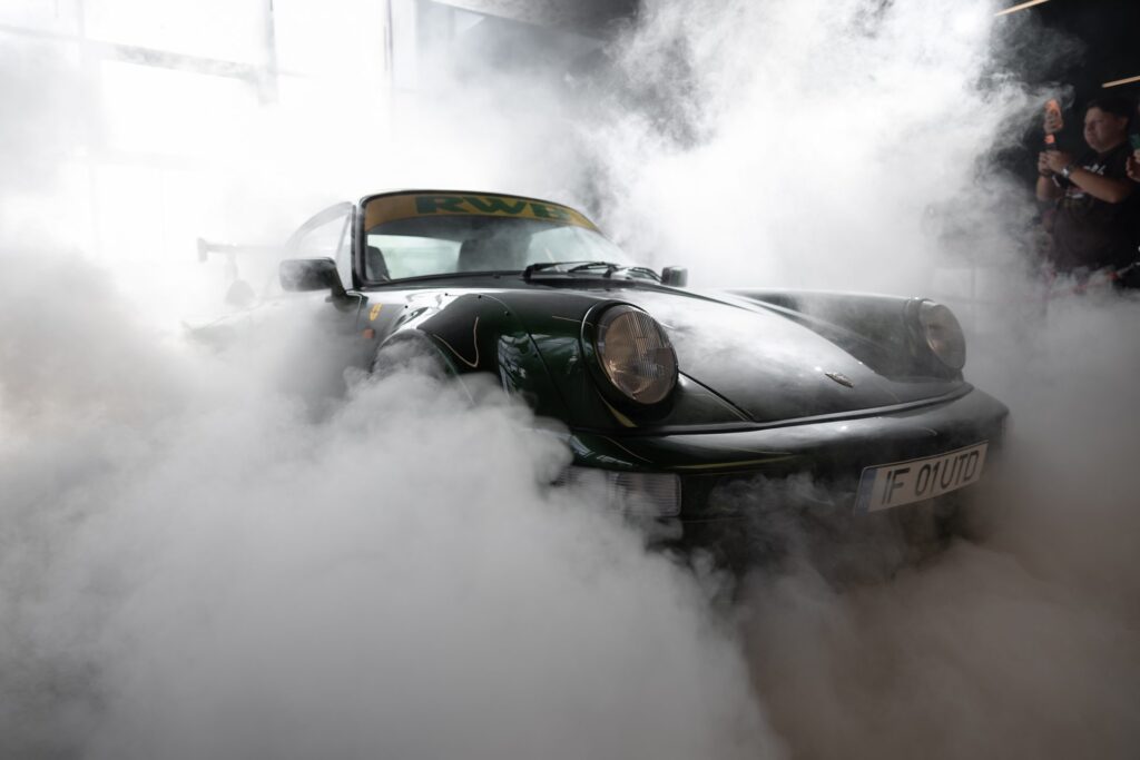 RWB Romania x United Drive, Porsche 911 build in showroom, September 2026